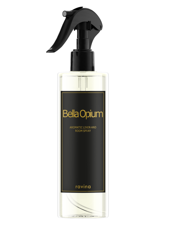 Odświeżacz powietrza i tkanin room spray  Bella opium.png