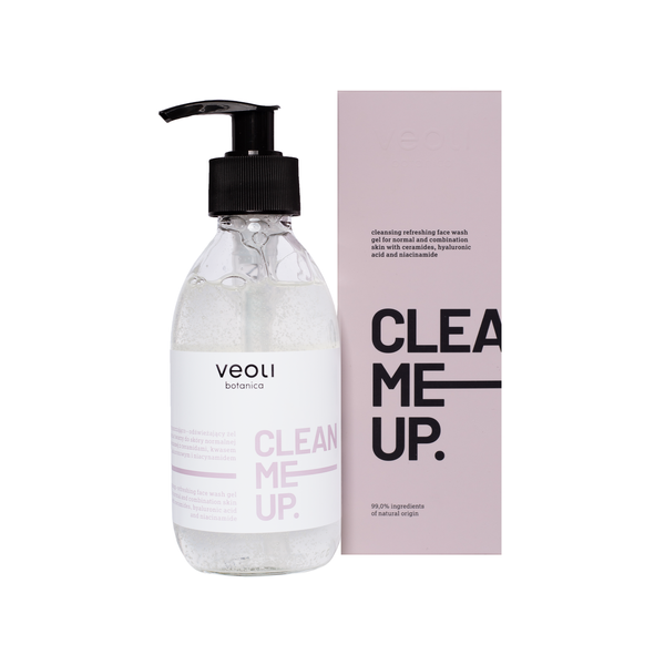 Oczyszczająco - odświeżający żel do mycia twarzy CLEAN ME UP.png